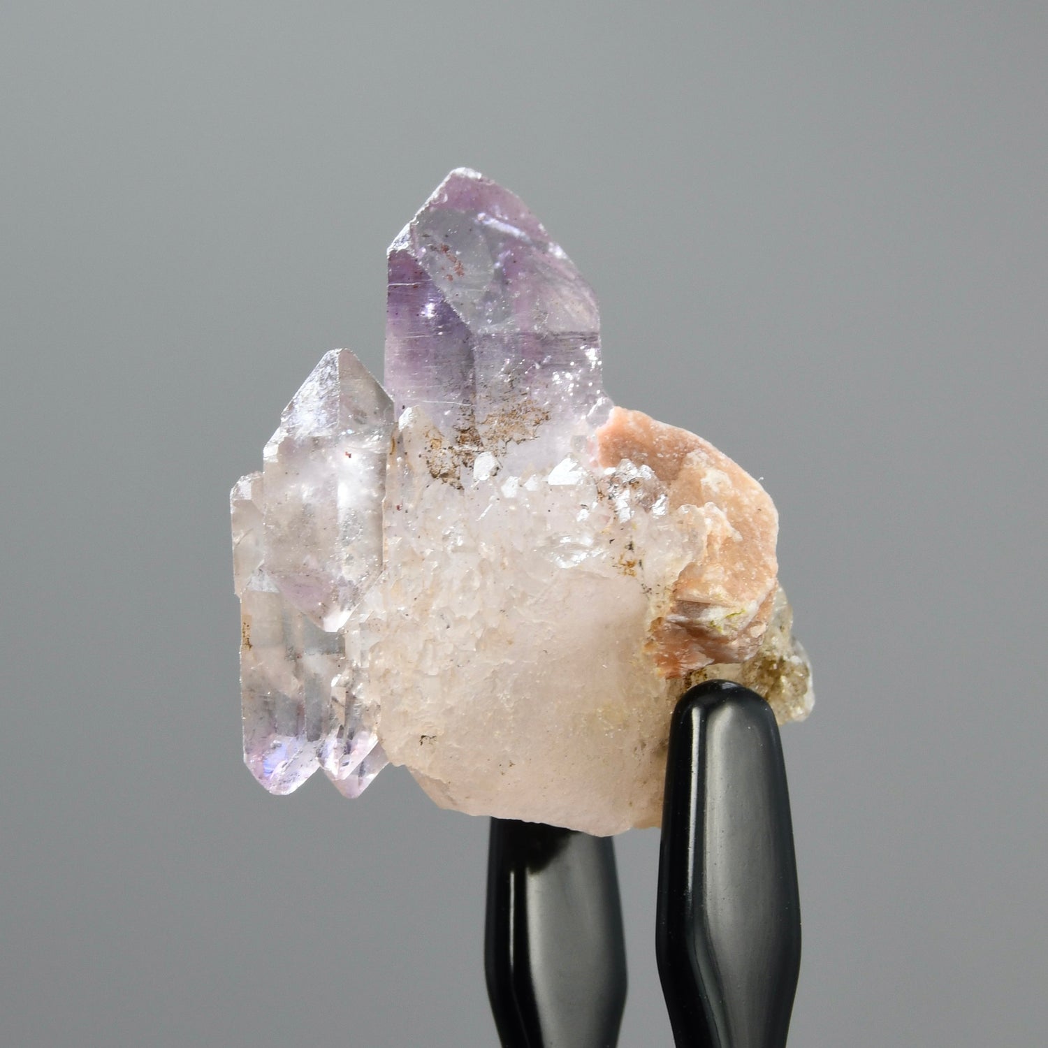 DT Channeler Elestial Shangaan Amethyst Quartz Crystal Cluster