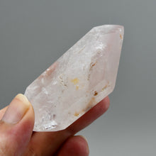 Load image into Gallery viewer, Pink Lithium Golden Healer Quartz Crystal
