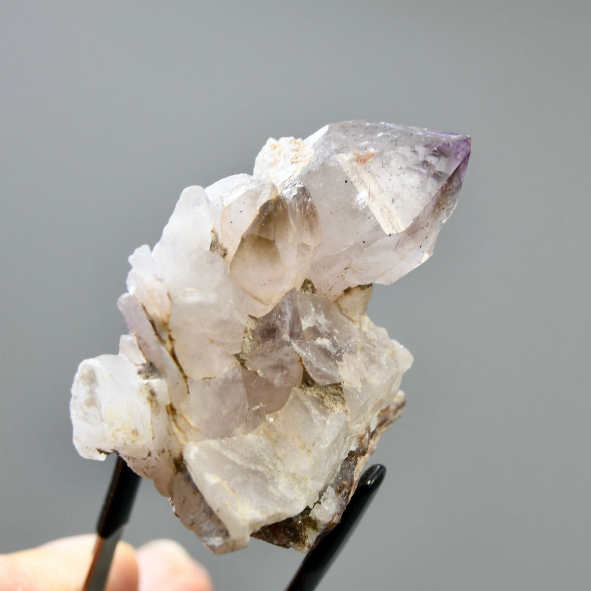 Shangaan Amethyst Quartz Crystal Scepter Cluster