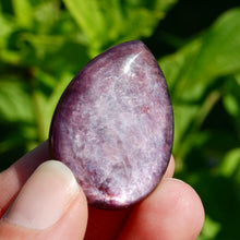 Load image into Gallery viewer, AAA Gem Lepidolite Crystal Cabochon

