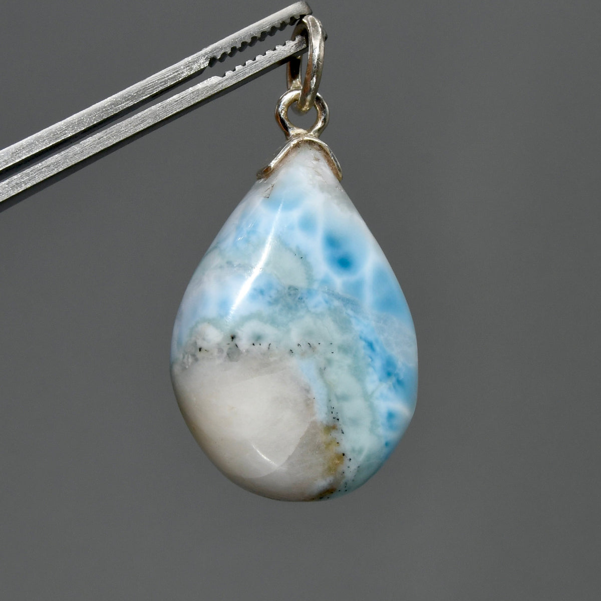 Larimar Pendant for Necklace