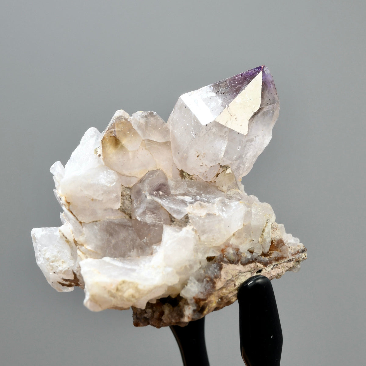 Shangaan Amethyst Quartz Crystal Scepter Cluster