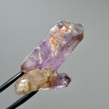 Load image into Gallery viewer, DT ET Elestial Shangaan Amethyst Quartz Crystal Double Scepter Cross
