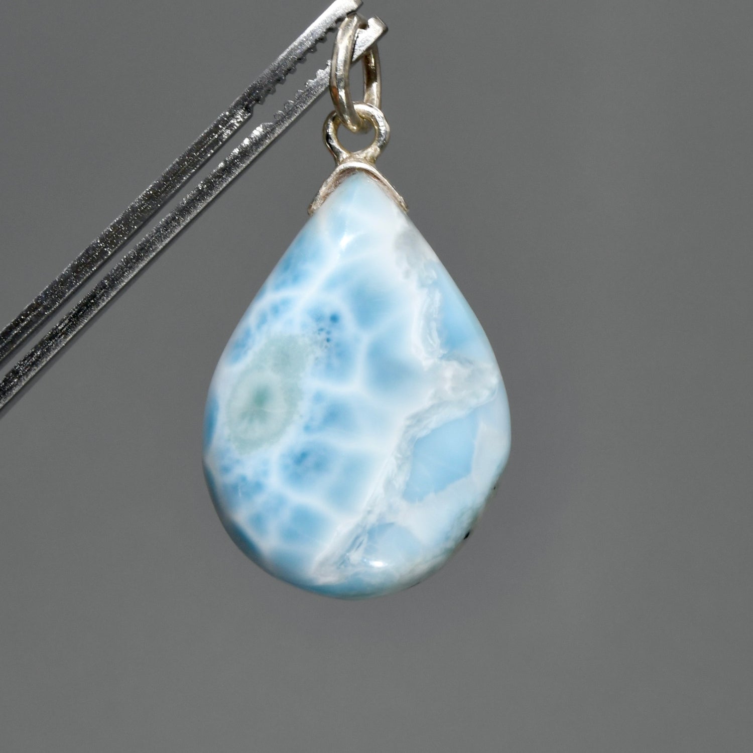 Larimar Pendant for Necklace