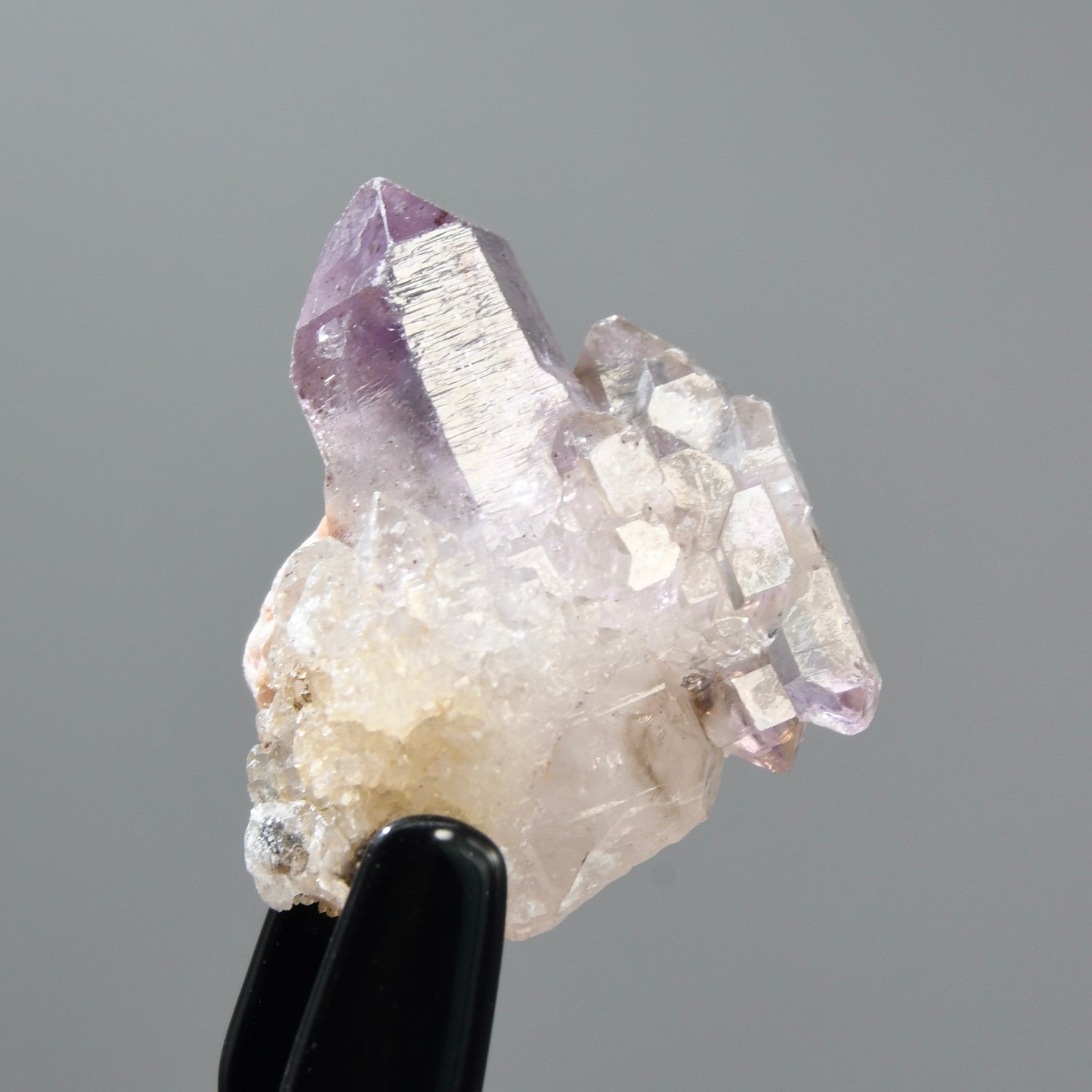 DT Channeler Elestial Shangaan Amethyst Quartz Crystal Cluster