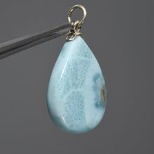 Load image into Gallery viewer, Larimar Teardrop Pendant for Necklace
