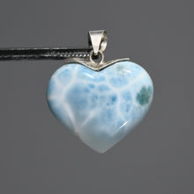 Load image into Gallery viewer, Larimar Heart Pendant for Necklace
