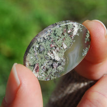 Load image into Gallery viewer, Garden Agate Cabochon, Moss Agate Cab
