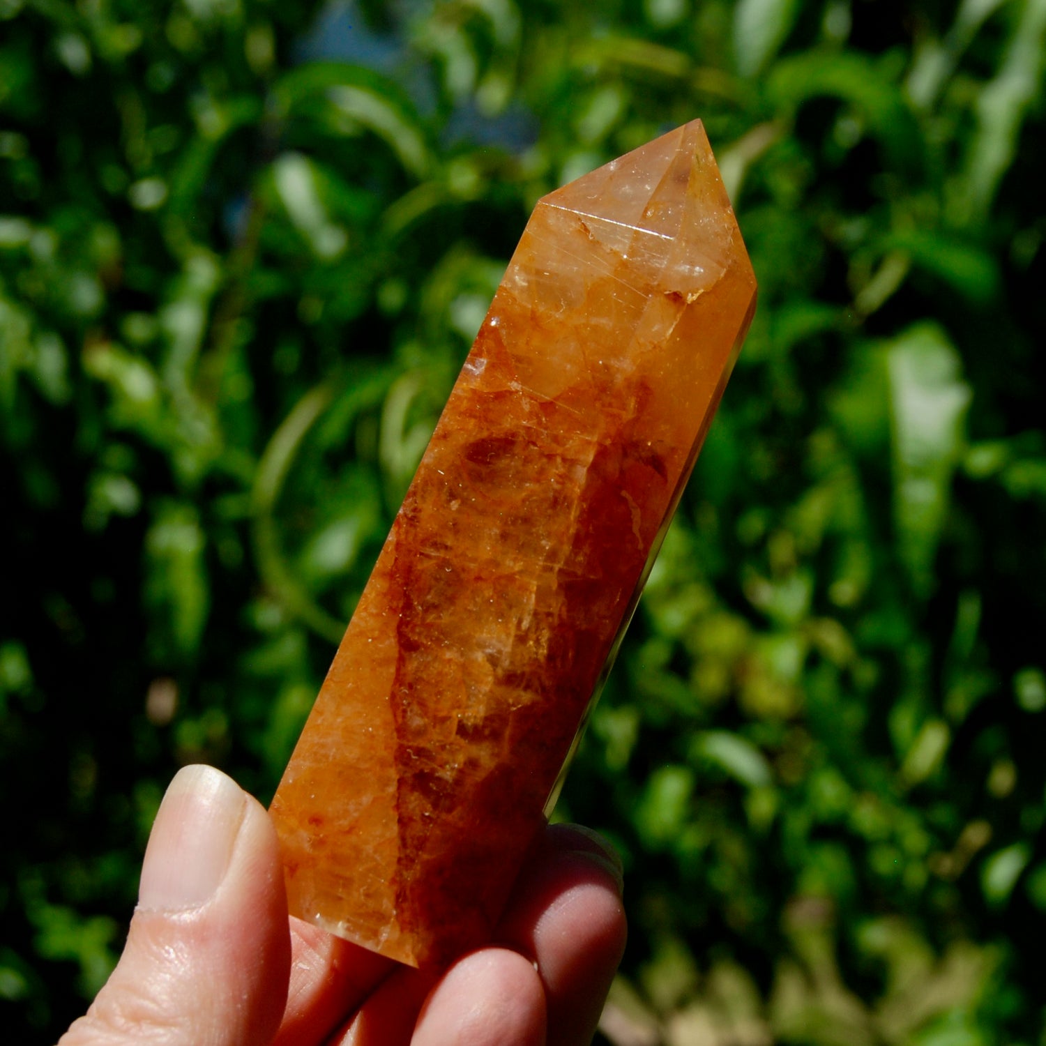 Golden Healer Quartz Crystal Tower | High Vibration Healing Stone