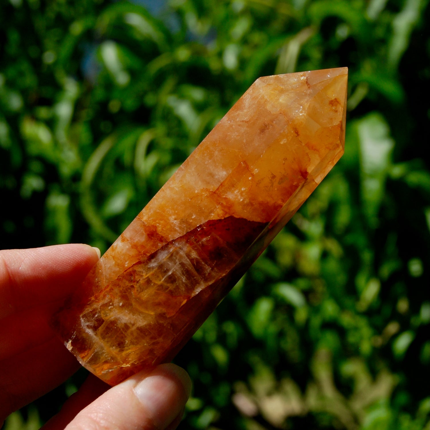 Golden Healer Quartz Crystal Tower | High Vibration Healing Stone