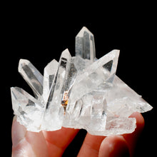 Load image into Gallery viewer, Cosmic Grounding Lemurian Silver Quartz Crystal Starbrary Cluster
