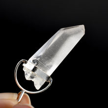 Load image into Gallery viewer, Cosmic Lemurian Seed Quartz Crystal Laser Pendant for Necklace
