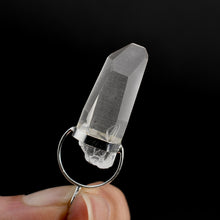 Load image into Gallery viewer, Cosmic Lemurian Seed Quartz Crystal Laser Pendant
