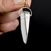 Load image into Gallery viewer, Cosmic Lemurian Seed Quartz Crystal Laser Pendant 
