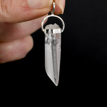 Load image into Gallery viewer, Lemurian Seed Quartz Crystal Laser Pendant

