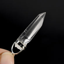 Load image into Gallery viewer, Lemurian Seed Quartz Crystal Laser Pendant
