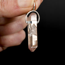 Load image into Gallery viewer, DT Record Keeper Pink Lithium Lemurian Seed Crystal Starbrary Pendant for Necklace, Brazil
