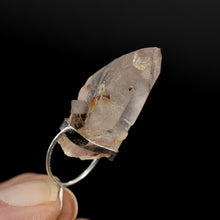 Load image into Gallery viewer, Phantom Pyramid Pink Lithium Lemurian Seed Crystal Pendant for Necklace, Brazil
