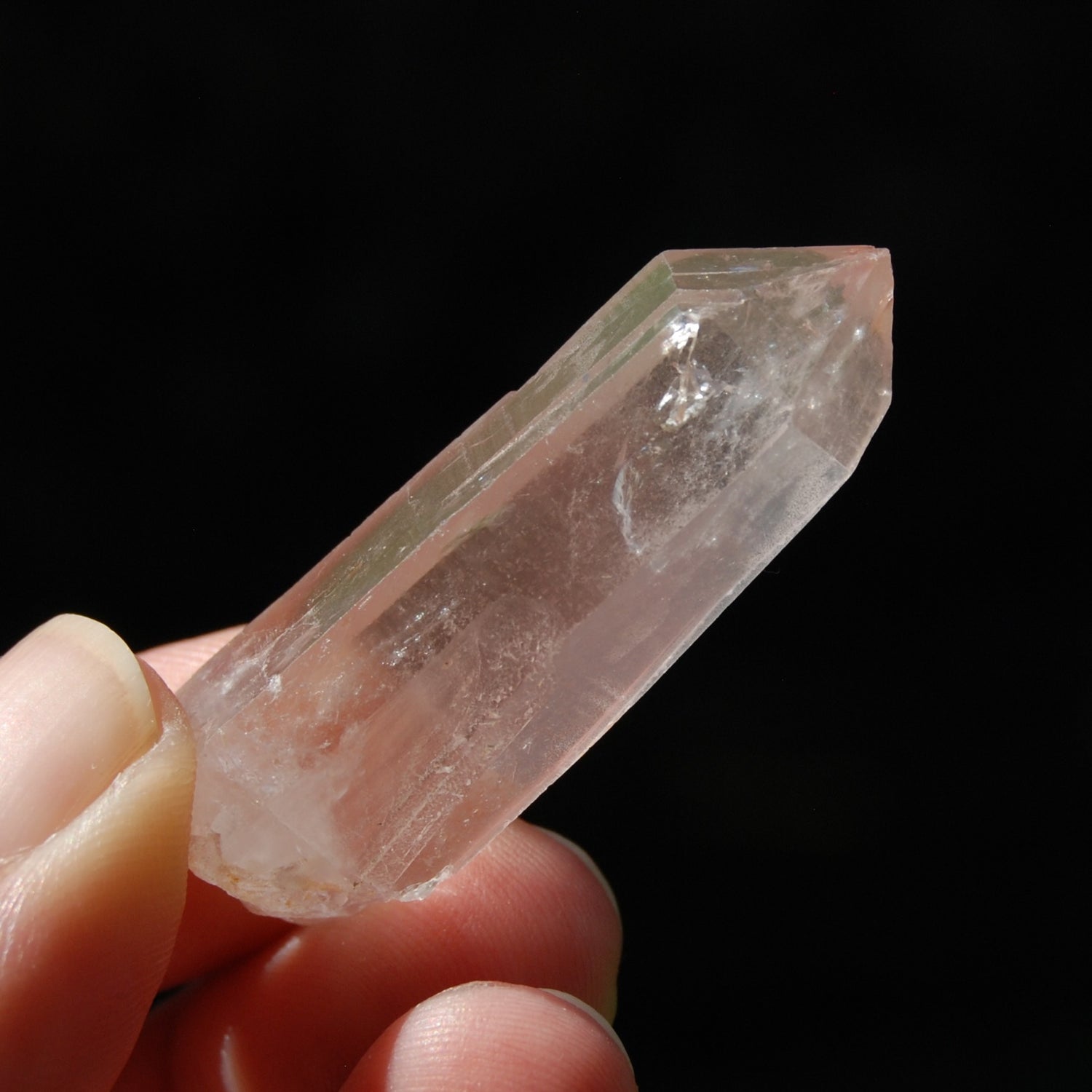 Record Keeper Pink Lithium Lemurian Quartz Crystal Starbrary