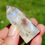 Flashy Rainbow Moonstone Sunstone Crystal Tower