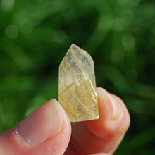 Load image into Gallery viewer, Channeler Golden Rutile Clear Quartz Crystal Mini Tower
