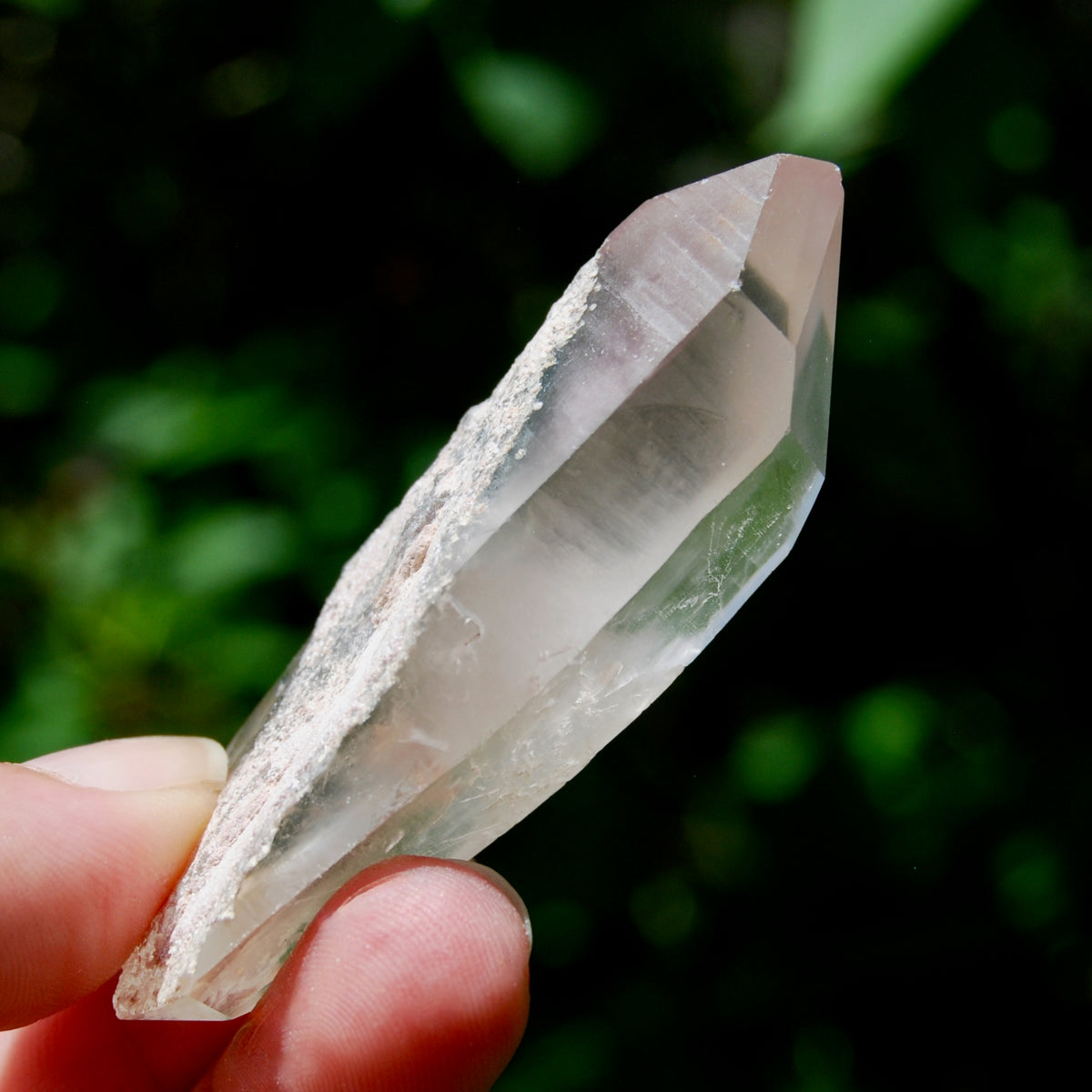 Rare Pink Lithium Lemurian Quartz Crystal Starbrary