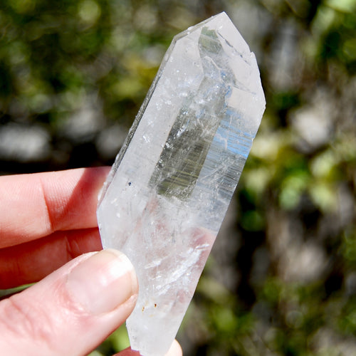 ET DT Record Keeper Colombian Lemurian Quartz Crystal Starbrary Devic Temple Rainbows