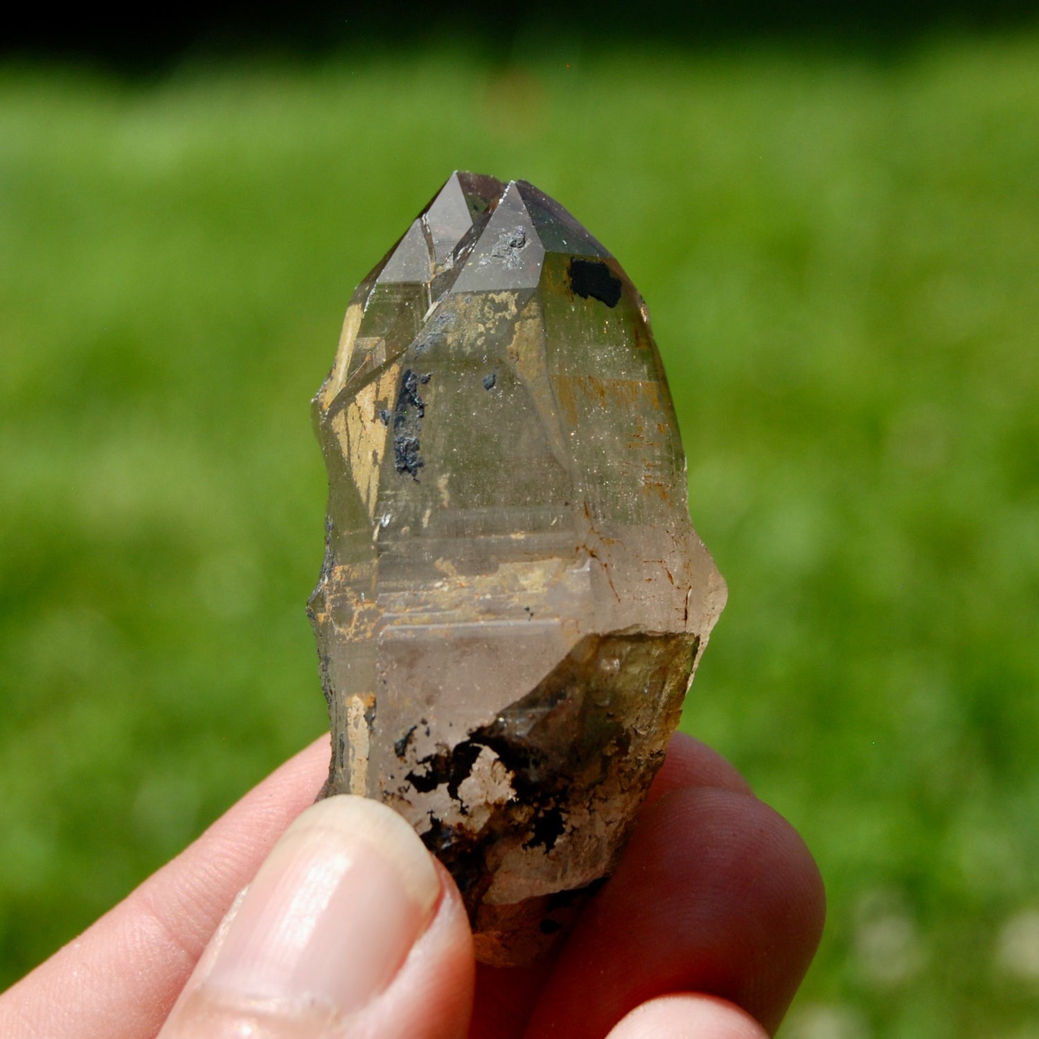 Tantric Twin Smoky Quartz Crystal Starbrary
