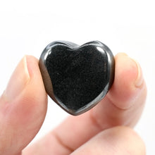 Load image into Gallery viewer, Hematite Crystal Heart Shaped Palm Stone
