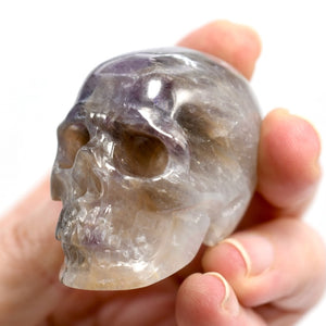 Dream Amethyst Carved Crystal Skull
