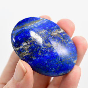 Lapis Lazuli Crystal Palm Stone