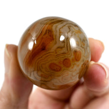 Load image into Gallery viewer, Red Sardonyx Banded Agate Crystal Sphere
