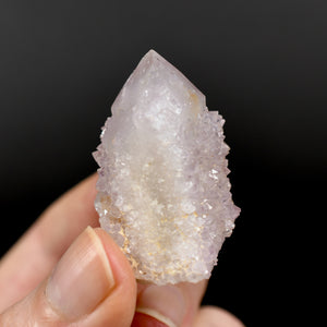 Trigonic Record Keeper Amethyst Spirit Quartz Crystal