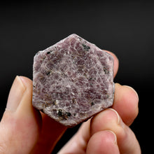 Load image into Gallery viewer, Hexagon Ruby Corundum Crystal Record Keeper, Natural Raw Ruby Crystal
