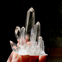 Load image into Gallery viewer, Cosmic Dow Channeler Lemurian Silver Quartz Crystal Starbrary Cluster Optical Corinto, Brazil
