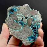 Chrysocolla Copper Crystal Slab