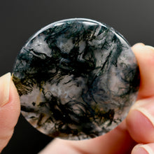 Load image into Gallery viewer, Moss Agate Round Cabochon
