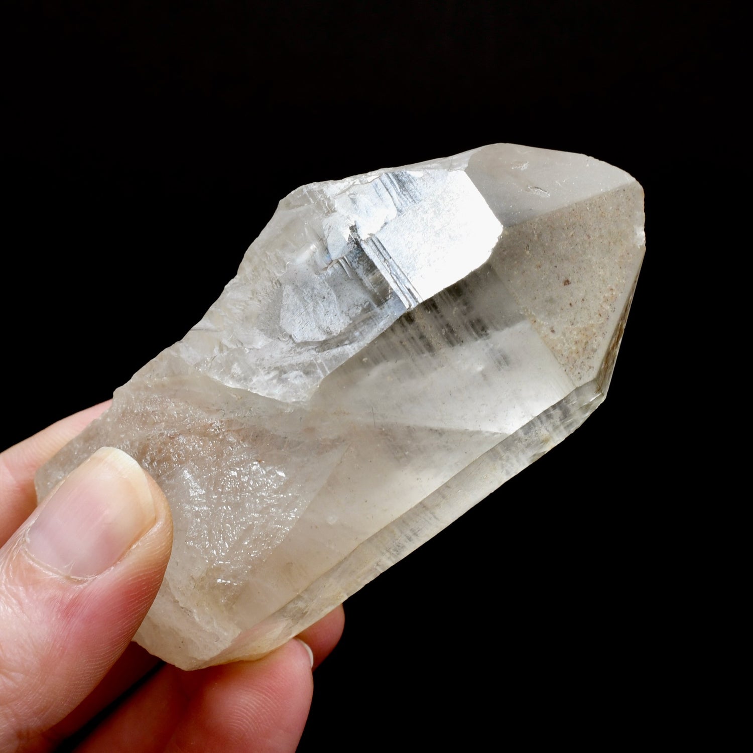 Record Keeper Lemurian Seed Quartz Crystal Starbrary, Brazil