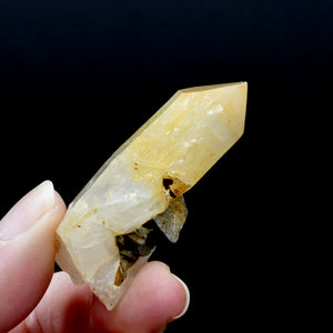Isis Face Mango Quartz Crystal, Halloysite Quartz