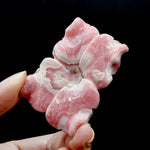 Rhodochrosite Carved Crystal Crystal Flower