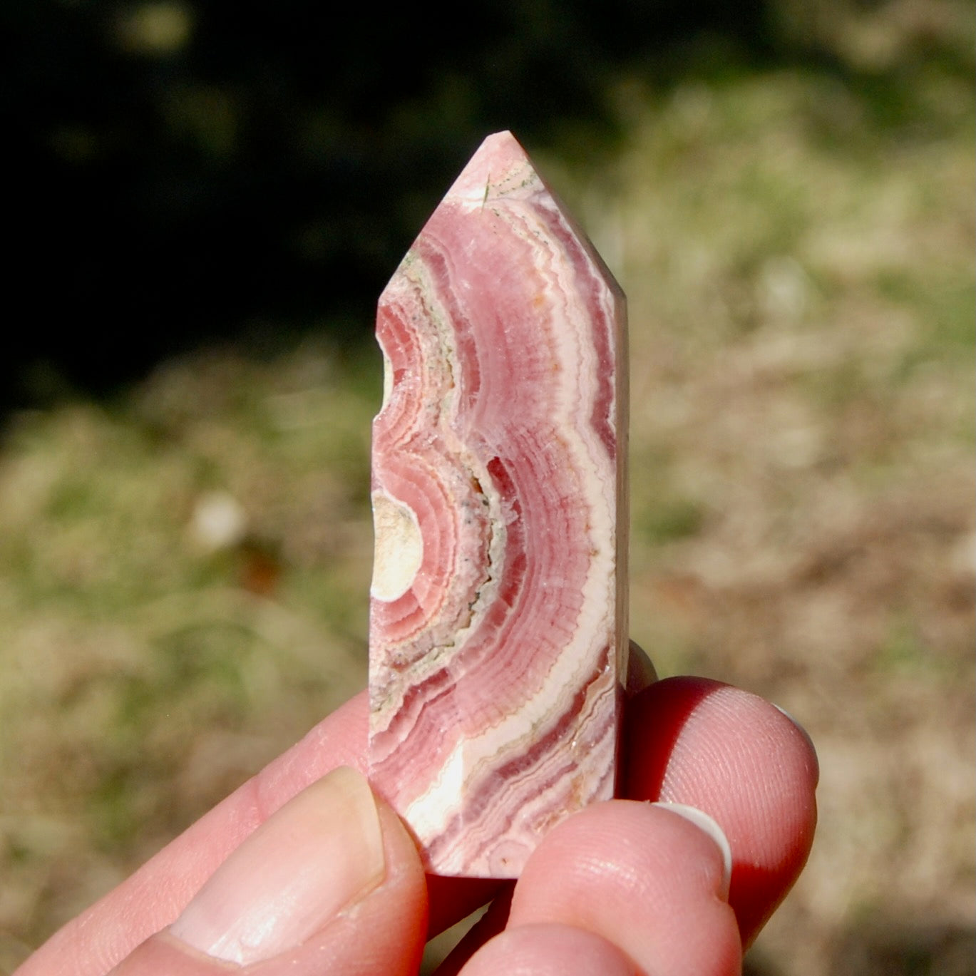 Rhodochrosite Crystal Tower