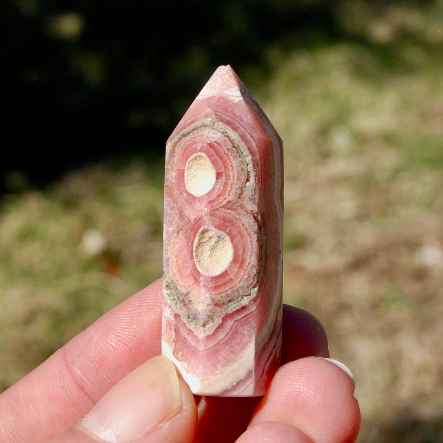 Rhodochrosite Crystal Tower