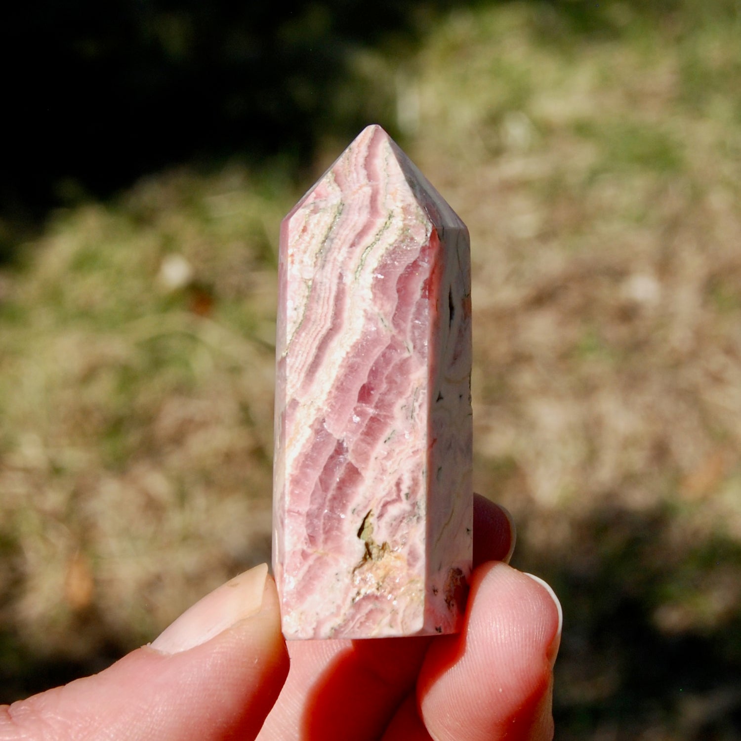 Rhodochrosite Crystal Tower