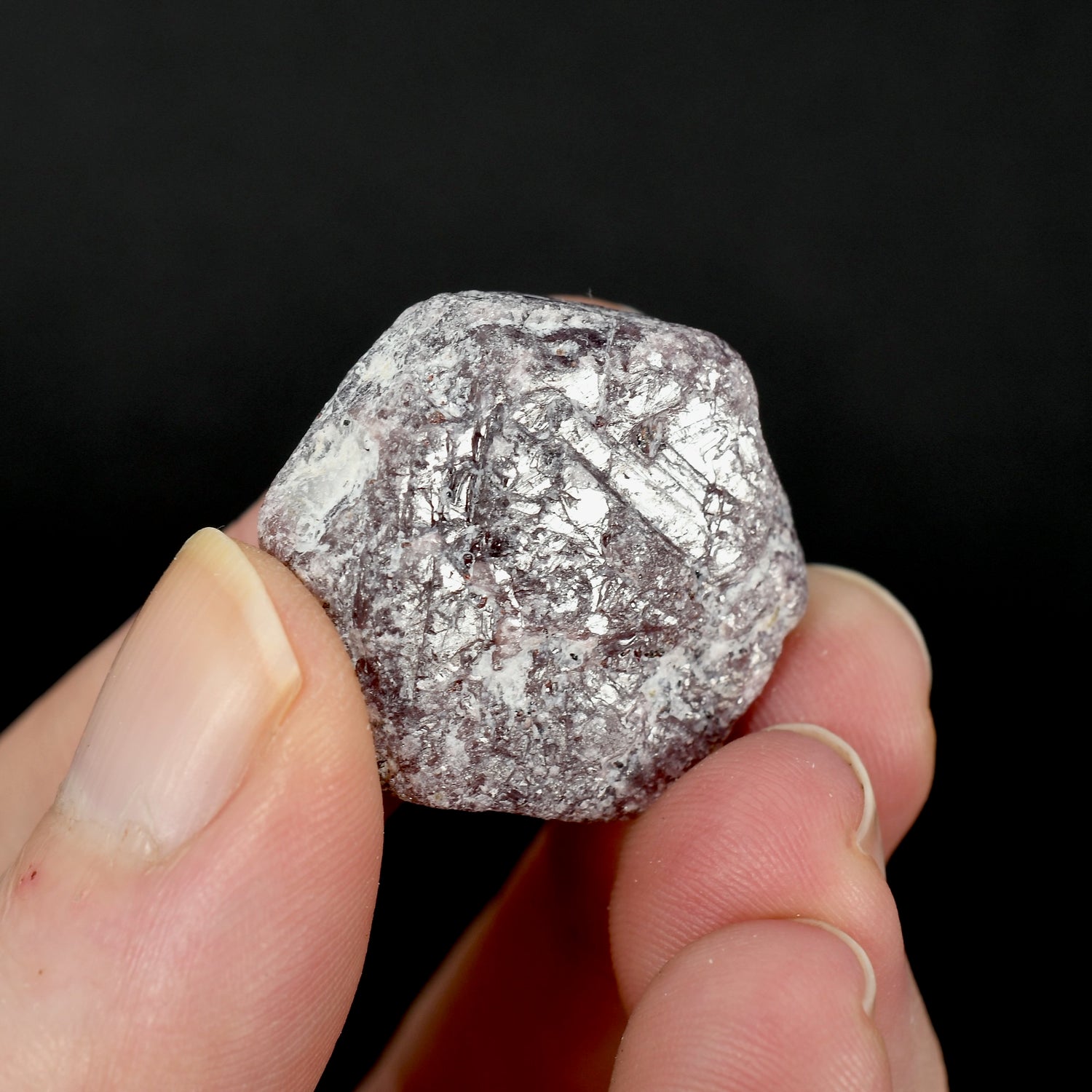 Hexagon Ruby Corundum Crystal Record Keeper, Natural Raw Ruby Crystal