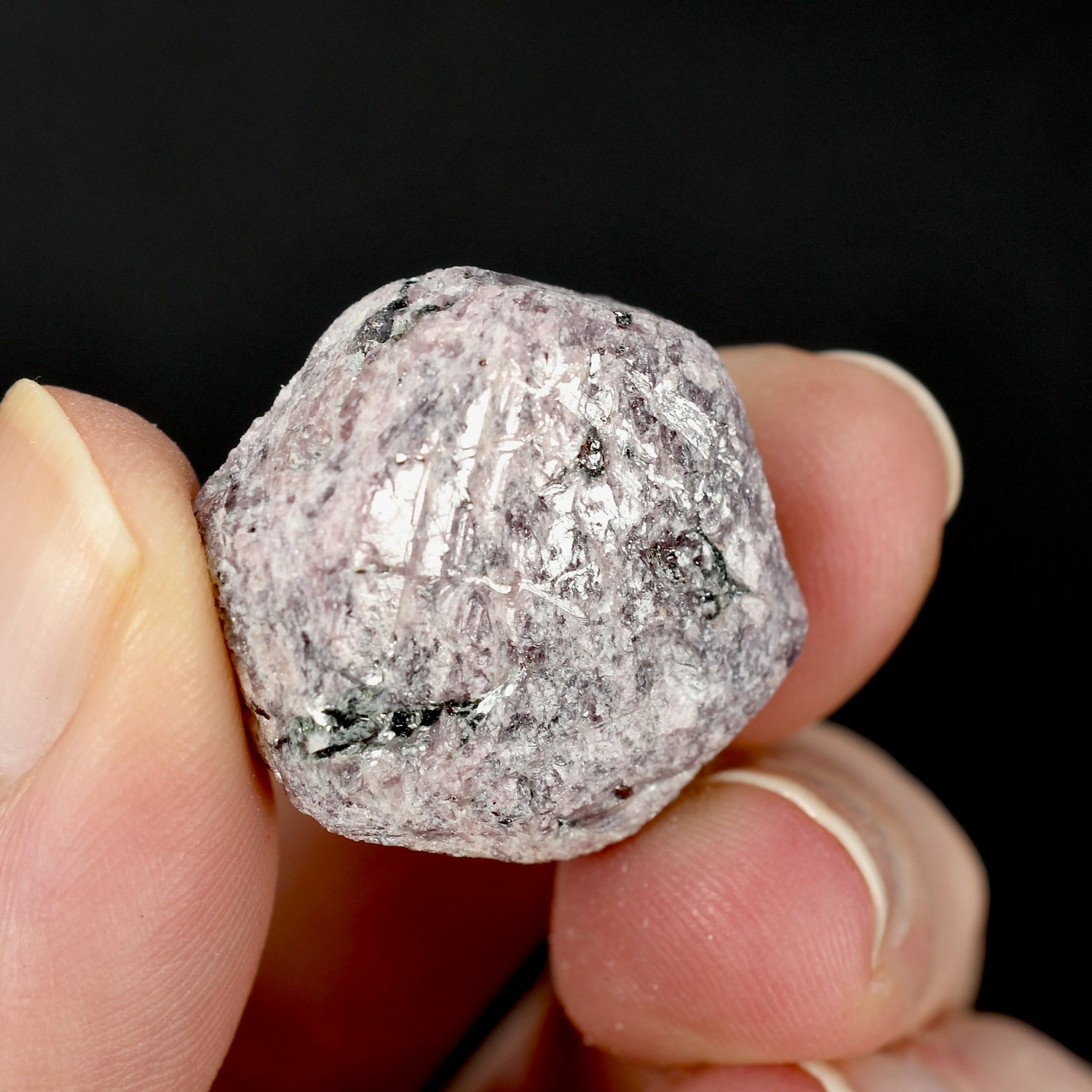 Hexagon Ruby Corundum Crystal Record Keeper, Natural Raw Ruby Crystal