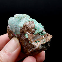 Load image into Gallery viewer, Cobalto Calcite Malachite Chrysocolla Crystal Cluster, Cobaltoan Calcite Druzy Salrose Pink Dolomite
