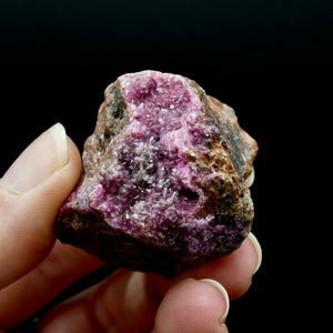 Pink Cobaltoan Calcite Malachite Crystal Cluster, Cobalto Calcite Druzy Salrose Pink Dolomite