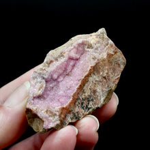 Load image into Gallery viewer, Raw Cobaltoan Calcite Crystal Cluster, Cobalto Calcite Druzy Pink Dolomite
