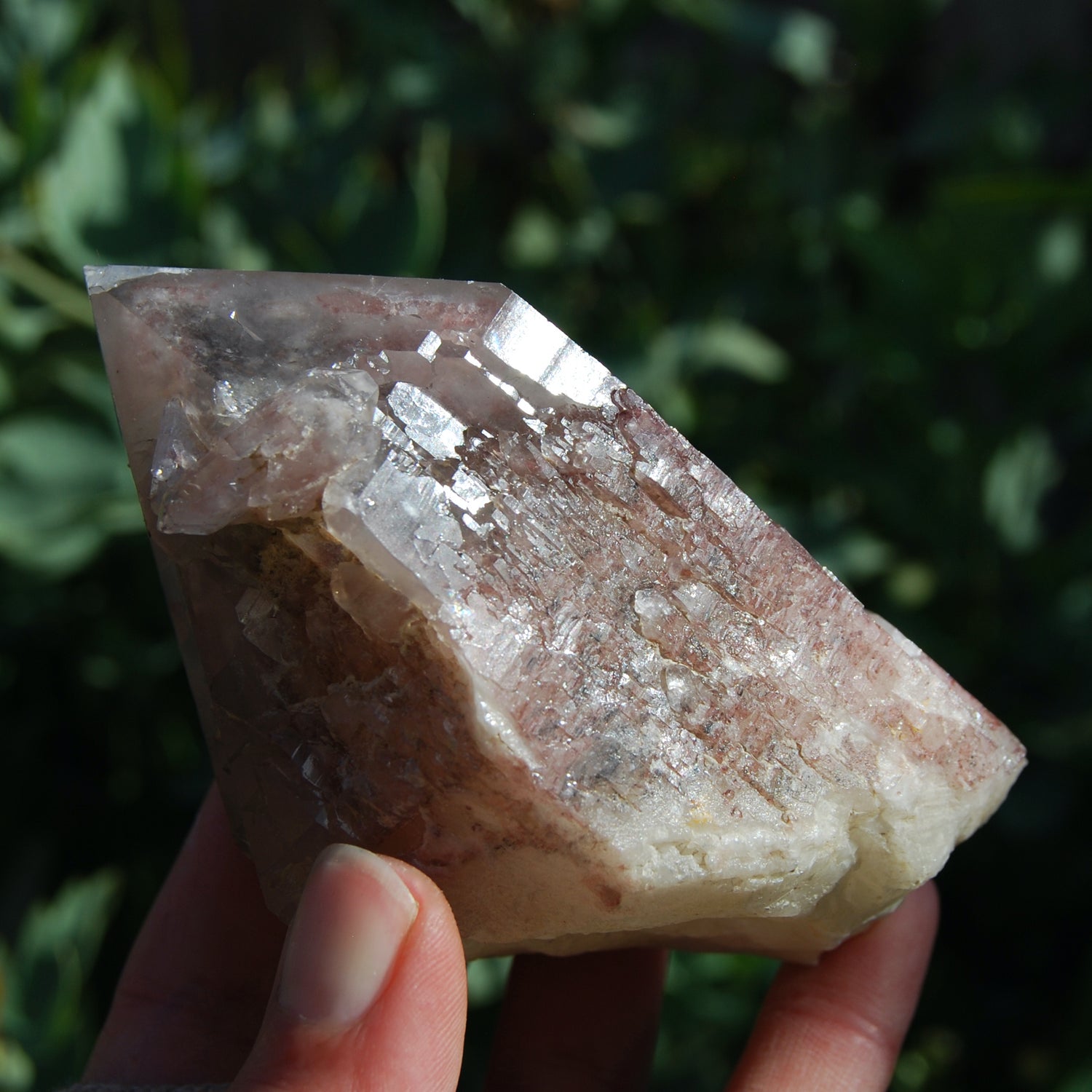 Hematoid Quartz Crystal Cathedral