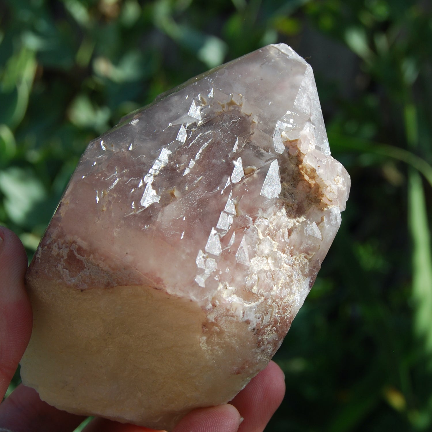 Hematoid Quartz Crystal Cathedral